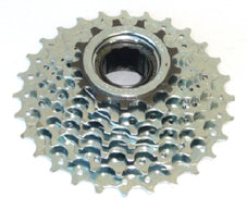 Sunrace Screw On Cluster - 7 Speed - 13 - 28T