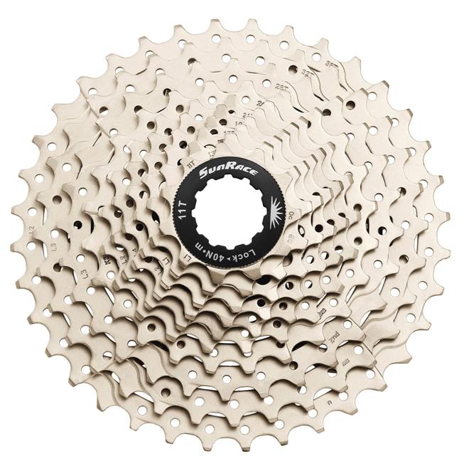 Sunrace Cassette - 10 Speed - 11 - 36T - Metalic Silver