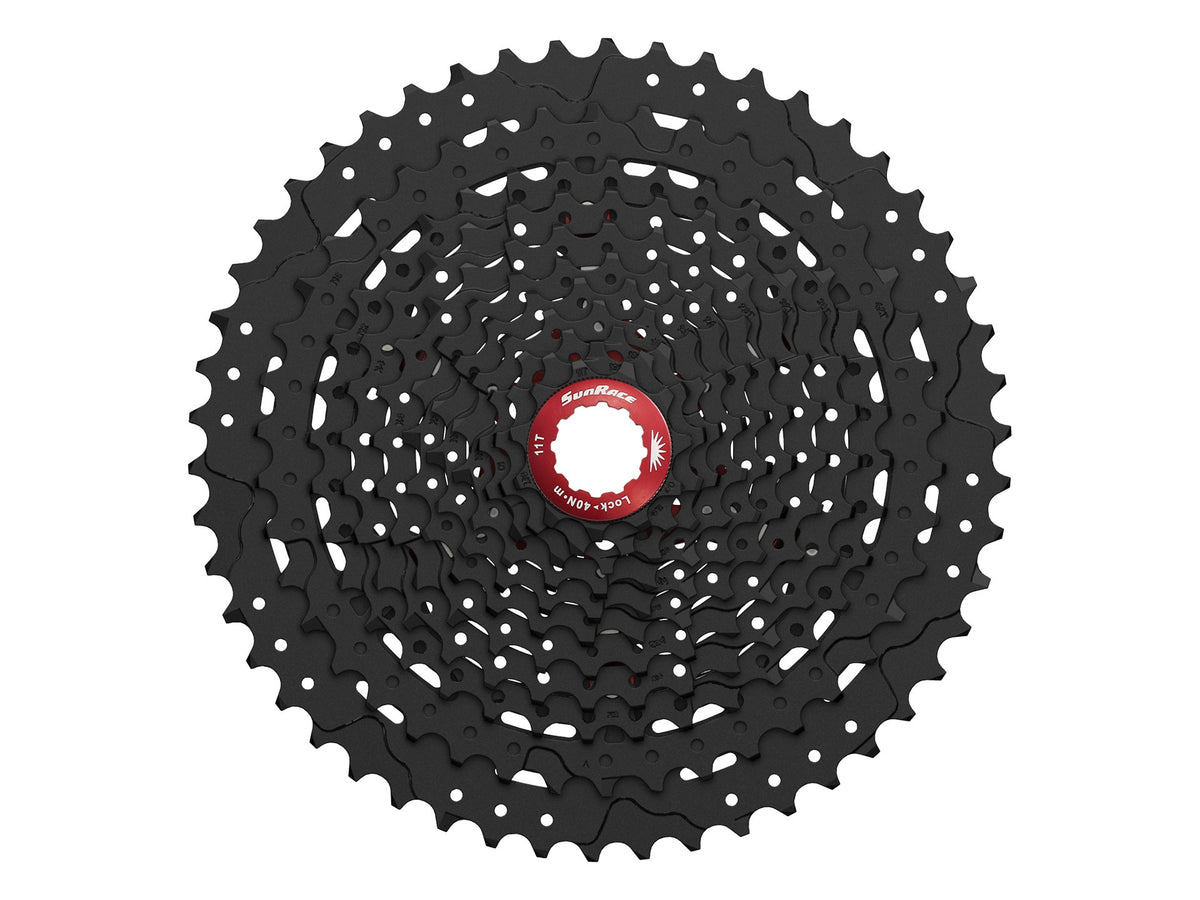 Sunrace Cassette - 11 Speed - 11 - 51T - Black Chrome