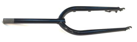 Fat Fork 26" X 4" Threadless 1 1/8" Chromoly Disc - Black