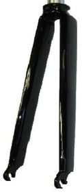 Fork 700 - Threadless - 1 1/8" (ID 25.4mm - Stem 300mm) Without Pivots - Alloy With Cr-Mo Stem - Black