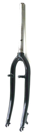 Fork 700 X 35C - Threadless - With Pivots And Disc Mount (1.1/8 - Stem 280mm) (C - 80mm) Alloy - Black