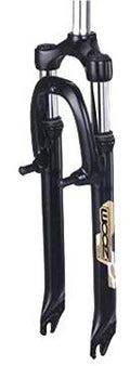 Suspension Fork 24" - Threaded 100mm (ID 22.2 - 200mm Stem - V - Brake) Black