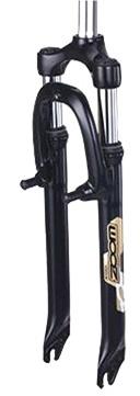 Suspension Fork 24" - Threaded 100mm (ID 22.2 - 200mm Stem - V - Brake) Black