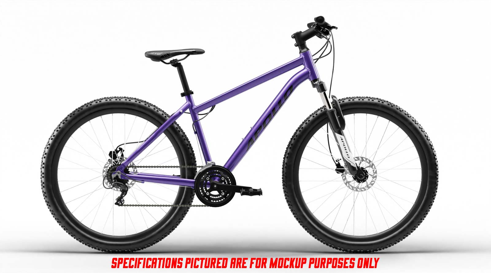 Apollo Aspire 20 Women's Mountain Bike - Gloss Purple/Black