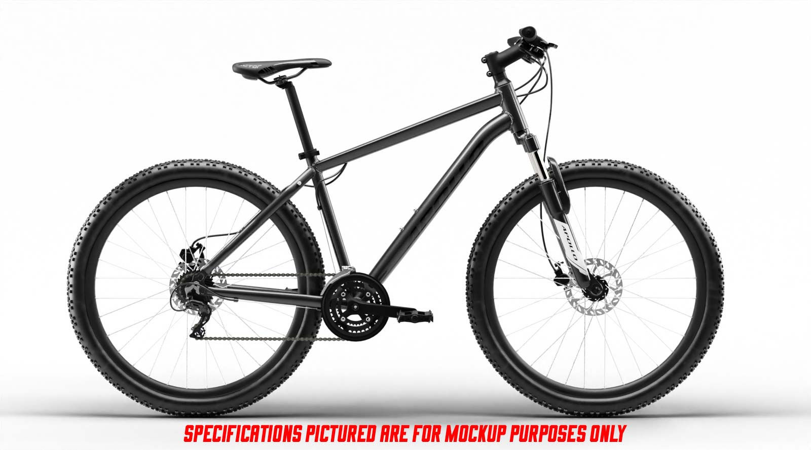 Apollo Aspire 10 Mountain Bike - Gloss Gunmetal/Black