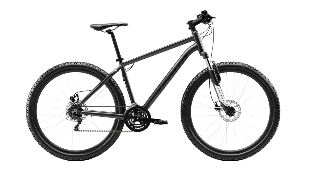 Apollo Aspire 10 Mountain Bike - Gloss Gunmetal/Black