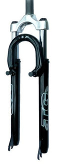 Suspension Fork 26" - Threaded 100mm - 1 1/8" - V Brake - Black