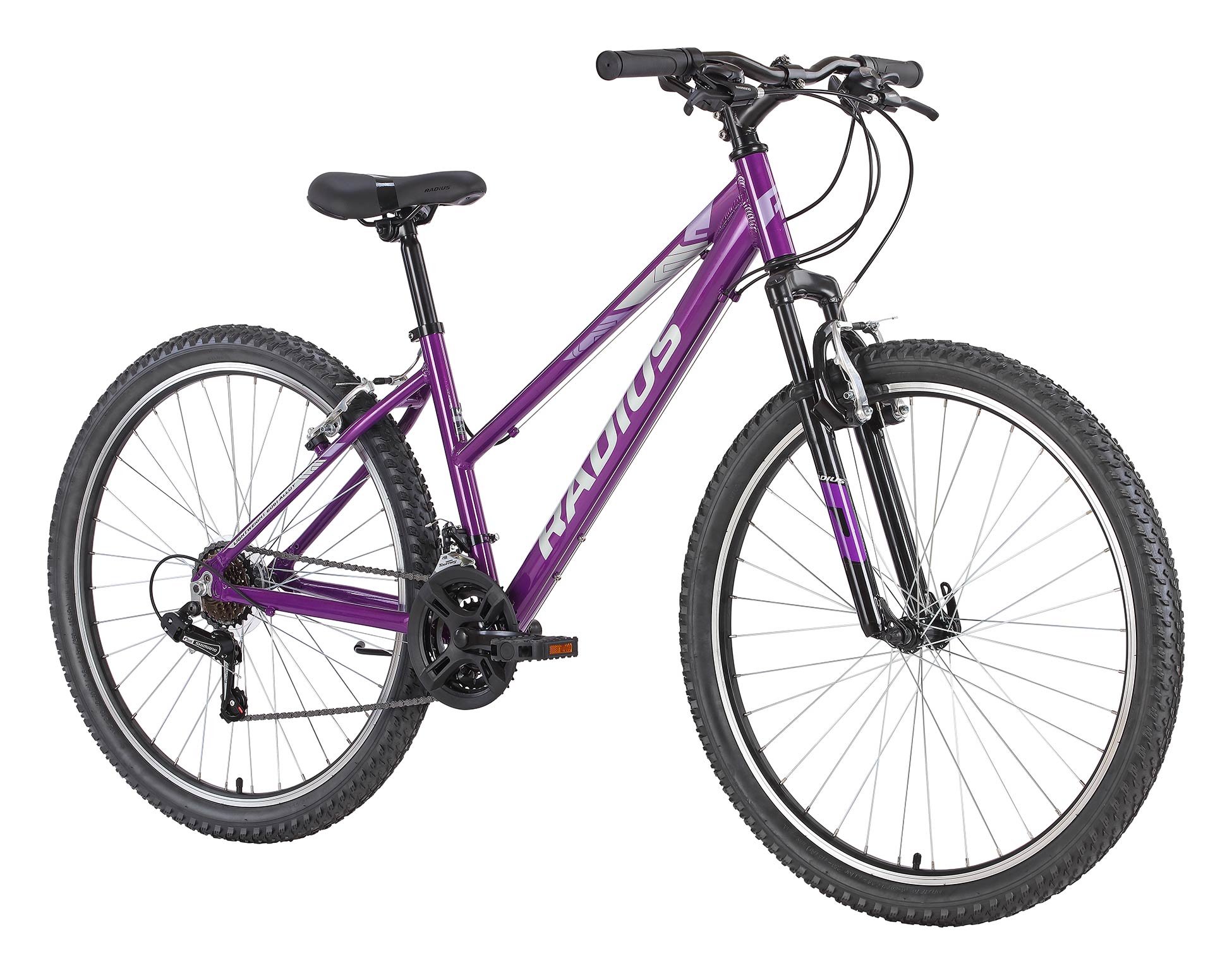 Radius Nova 10 Recreational Women's Mountain Bike - Purple/Silver