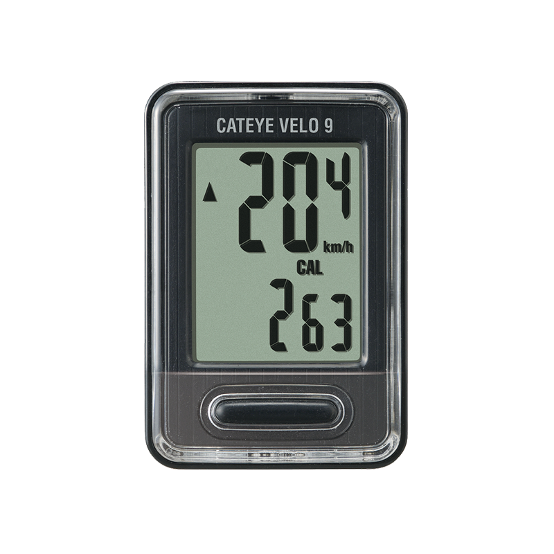 Cateye Velo-9 VL820 Computer - Black/Grey