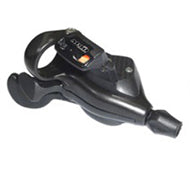 Shifter Set - Right Hand 9 Speed - Left Hand 3 Speed - Thumb Tap Dual Trigger - Black