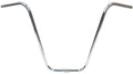 Handlebar 22.2mm - 66cm Wide - 381mm Rise - Hi-Rise - Steel Cp Silver