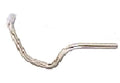 Handlebar 25.4mm - 54cm Wide - 60mm Rise - Ladies - Steel Cp Silver