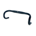 Handlebar 31.8mm - 38cm Wide - 125mm Drop - 6061 Alloy - Black