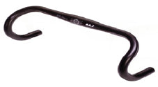 Handlebar 31.8mm - 40cm Wide - 125mm Drop - 6061 Alloy - Black