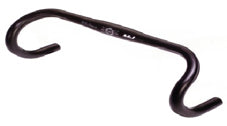 Handlebar 31.8mm - 44cm Wide - 130mm Drop - 6061 Alloy - Black