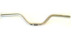 Handlebar 25.4mm - 62cm Wide - 90mm Rise - Cp Silver