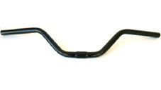 Handlebar 25.4mm - 68cm Wide - 120mm Rise - Steel Black