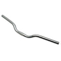 Handlebar 25.4mm - 62cm Wide - 30mm Rise - Alloy Silver