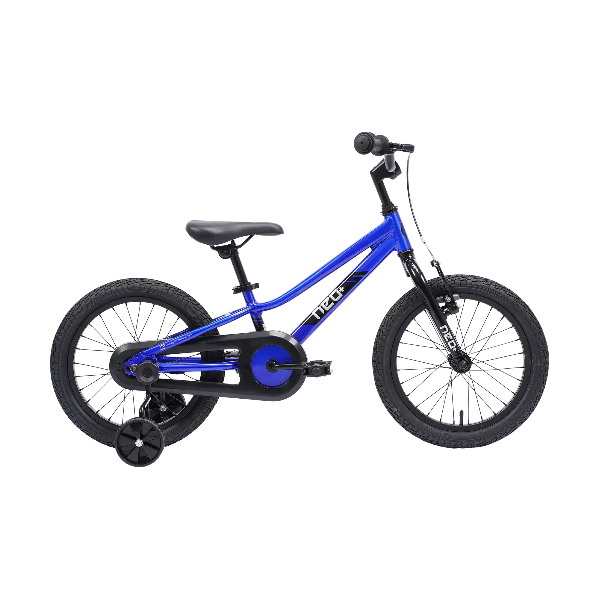 Neo+ 16 Boys 16" Bike - Chrome Blue
