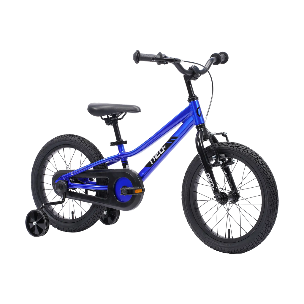 Neo+ 16 Boys 16" Bike - Chrome Blue