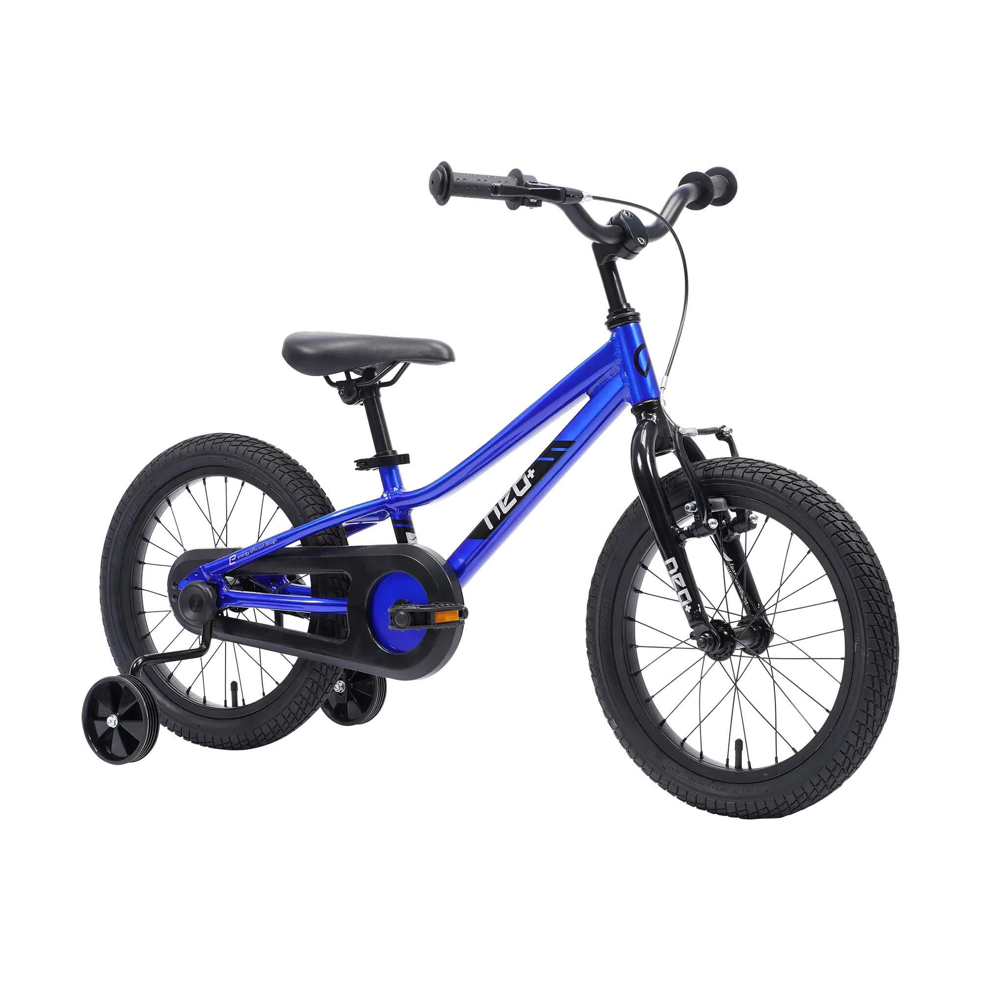 Neo+ 16 Boys 16" Bike - Chrome Blue