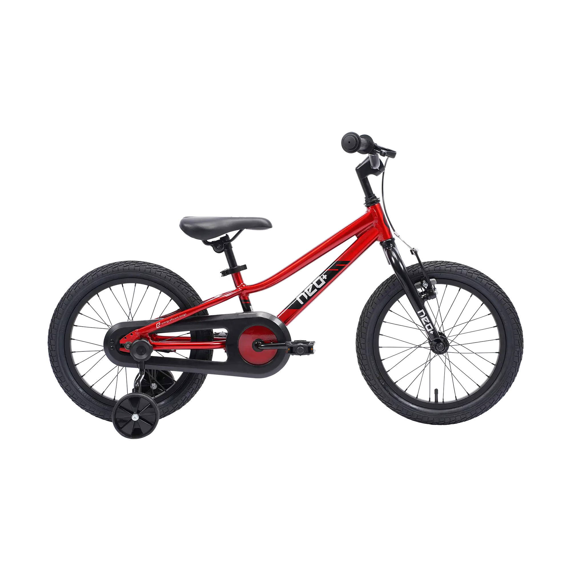 Neo+ 16 Girls 16" Bike - Chrome Red