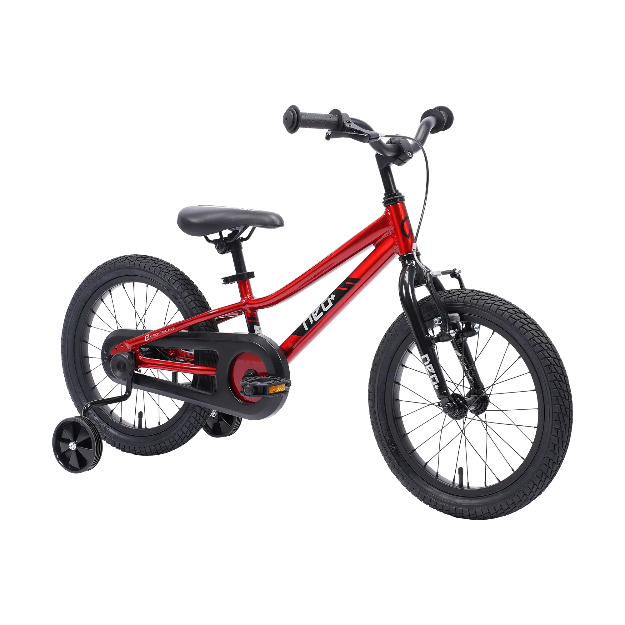 Neo+ 16 Girls 16" Bike - Chrome Red