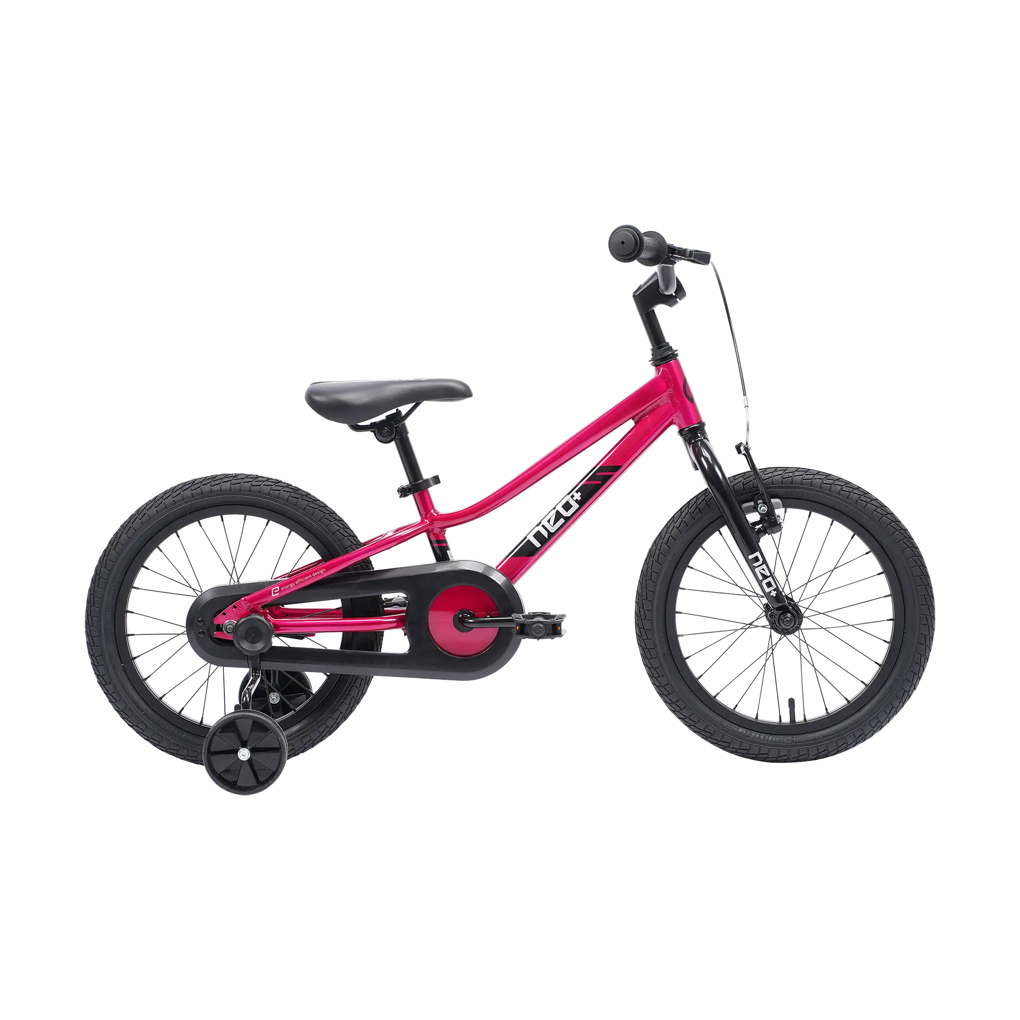 Neo+ 16 Girls 16" Bike - Chrome Pink