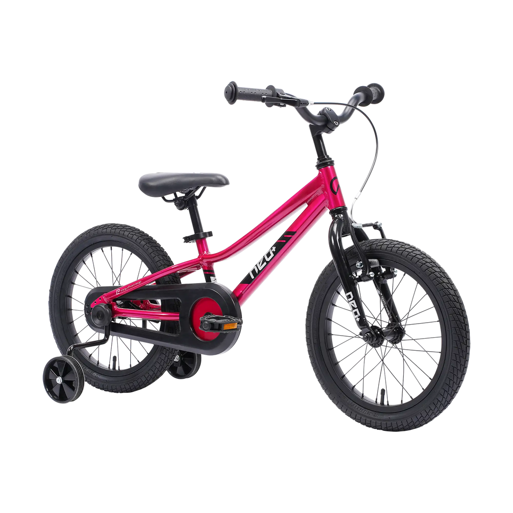 Neo+ 16 Girls 16" Bike - Chrome Pink