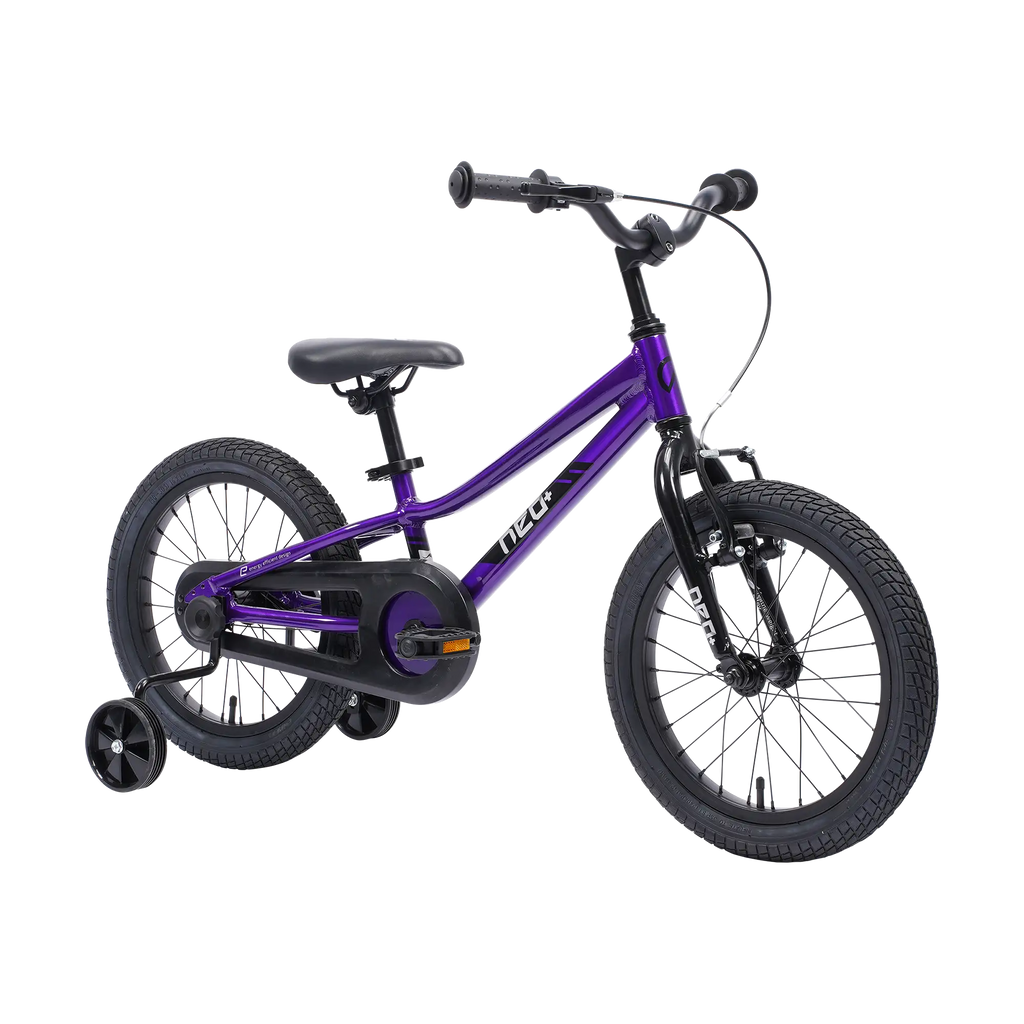 Neo+ 16 Girls 16" Bike - Chrome Purple