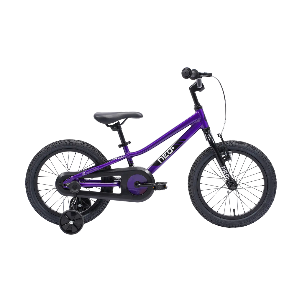 Neo+ 16 Girls 16" Bike - Chrome Purple
