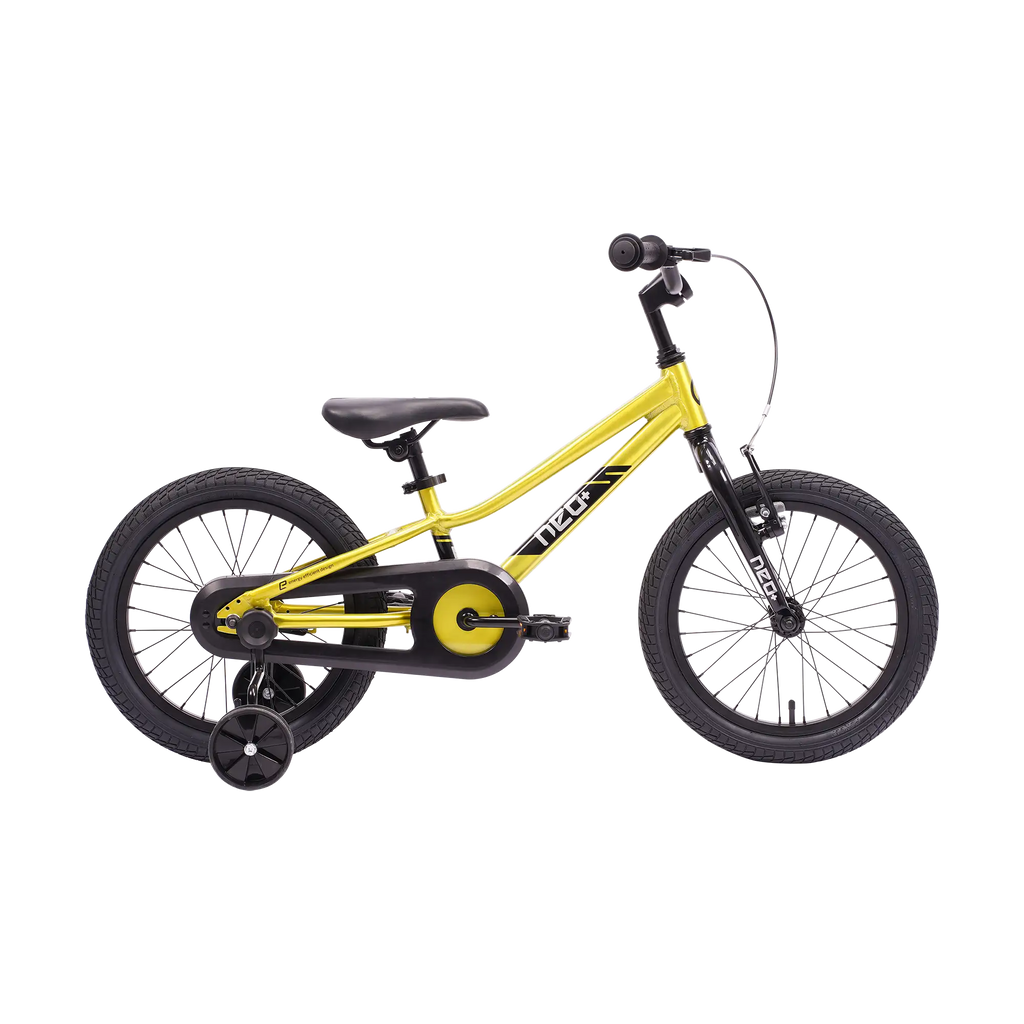 Neo+ 16 Boys 16" Bike - Chrome Lime Green