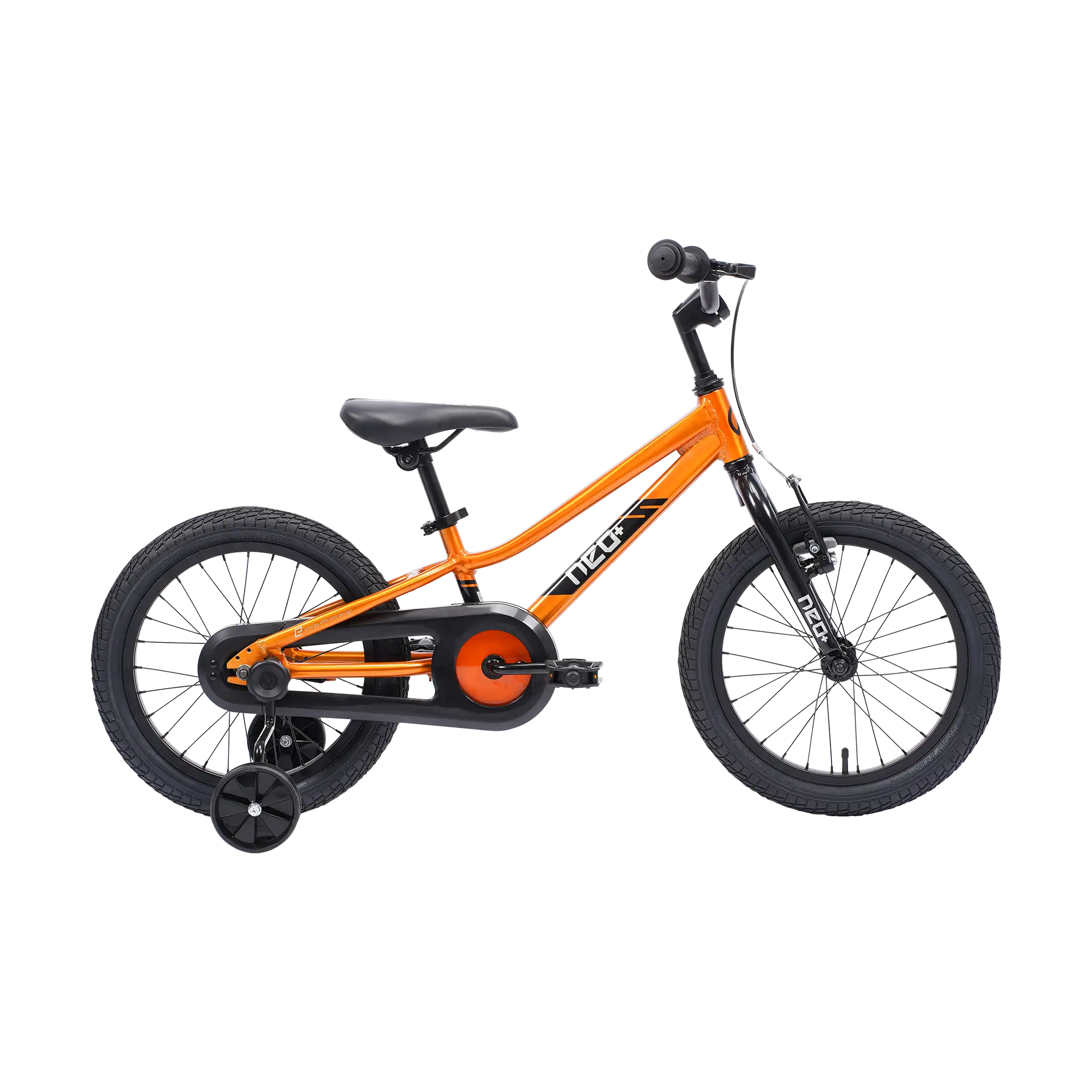 Neo+ 16 Boys 16" Bike - Chrome Orange