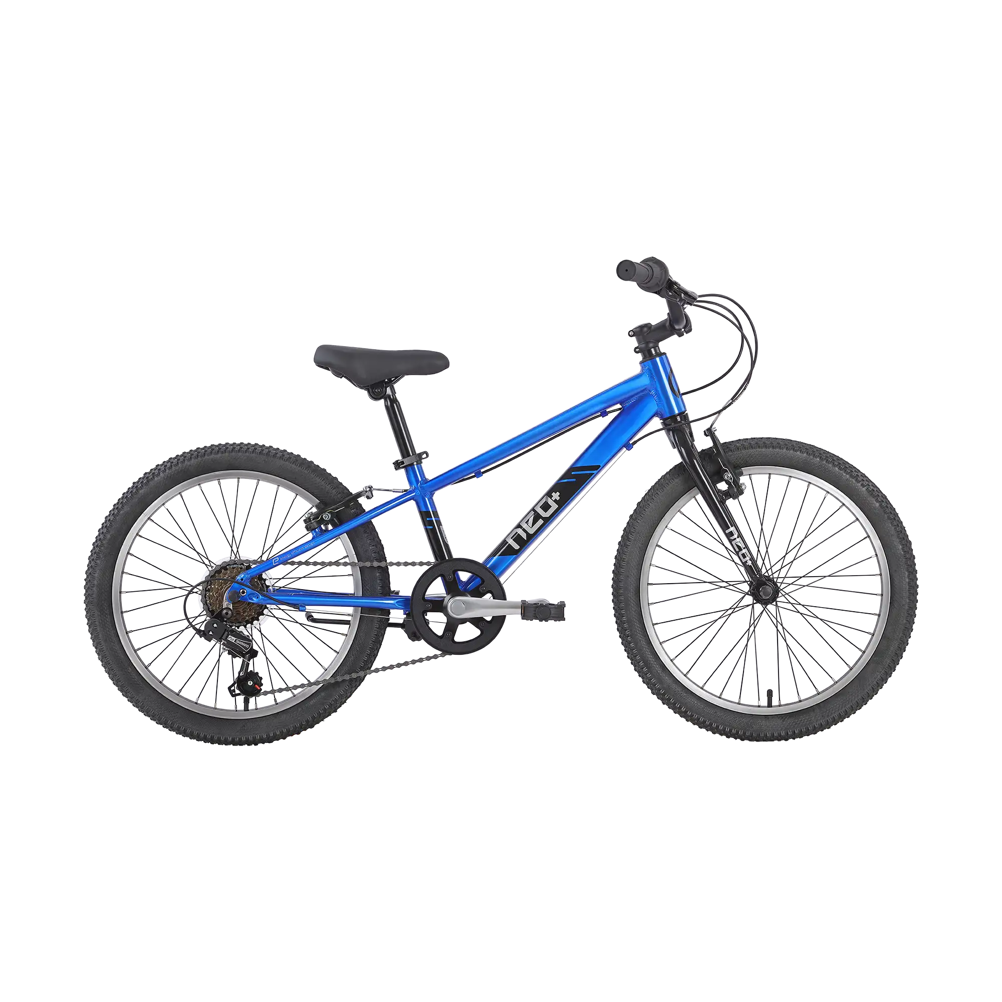 Neo+ 20 Boys 6 Speed 20" Bike - Chrome Blue