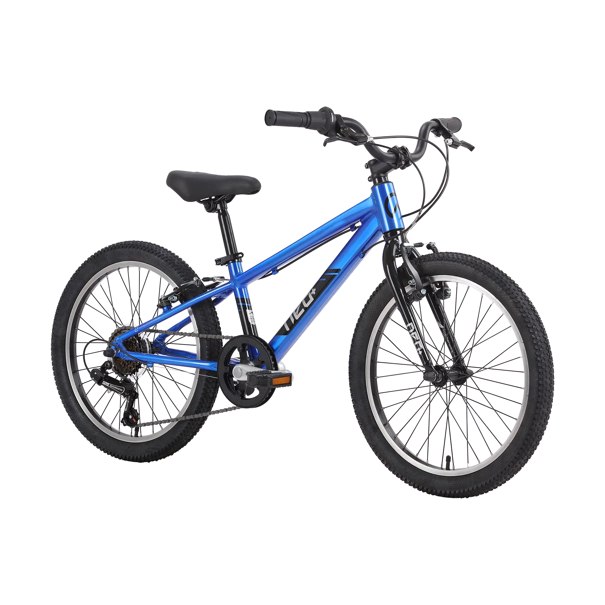 Neo+ 20 Boys 6 Speed 20" Bike - Chrome Blue