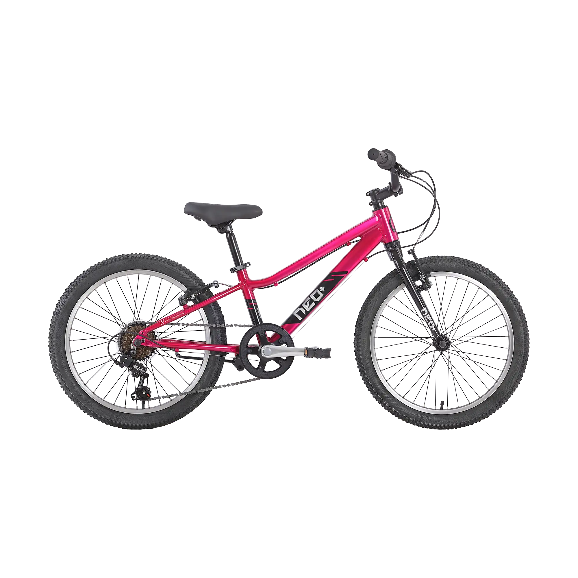 Neo+ 20 Girls 6 Speed 20" Bike - Chrome Pink