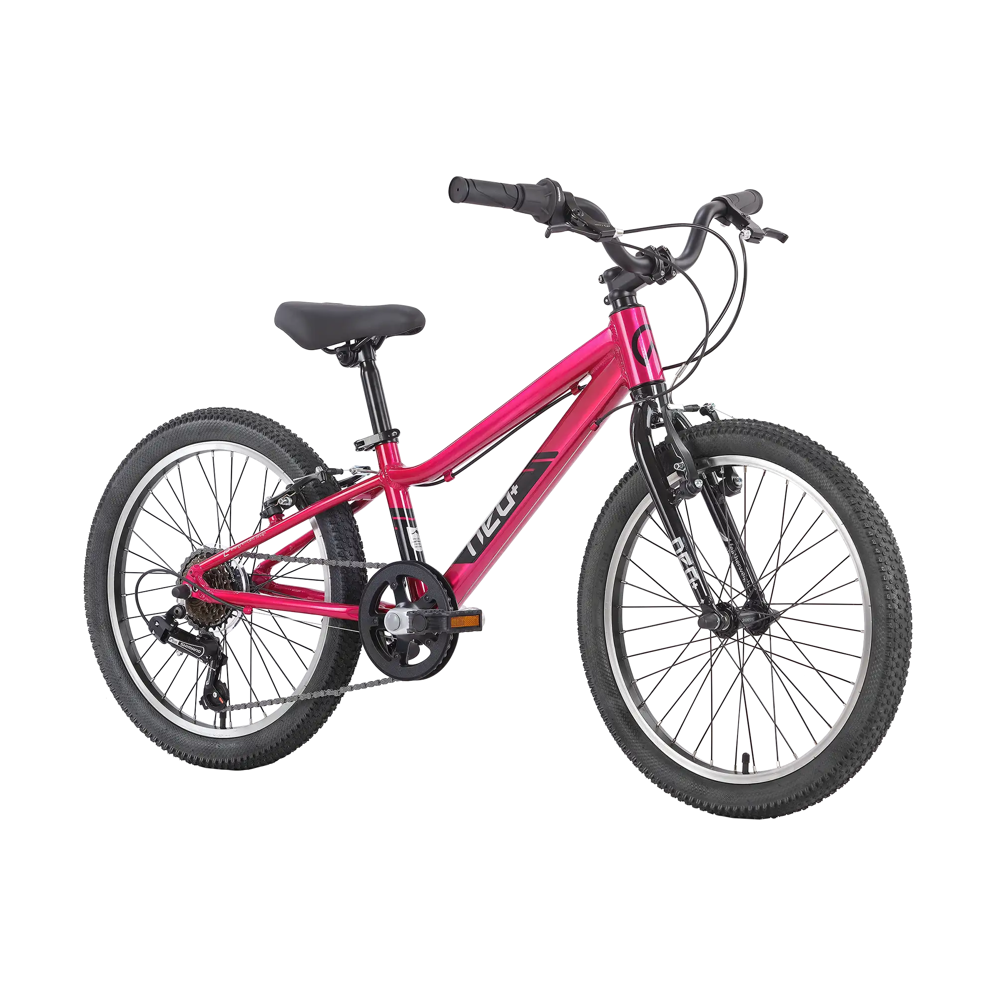 Neo+ 20 Girls 6 Speed 20" Bike - Chrome Pink