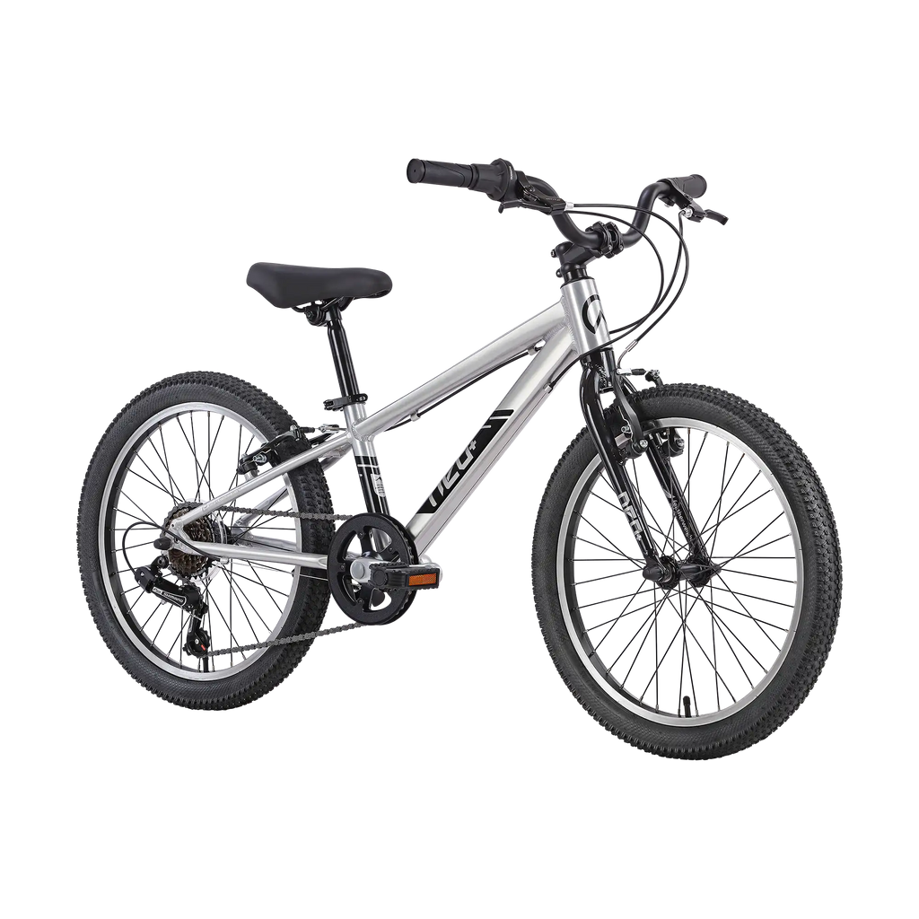 Neo+ 20 Boys 6 Speed 20" Bike - Brushed Alloy