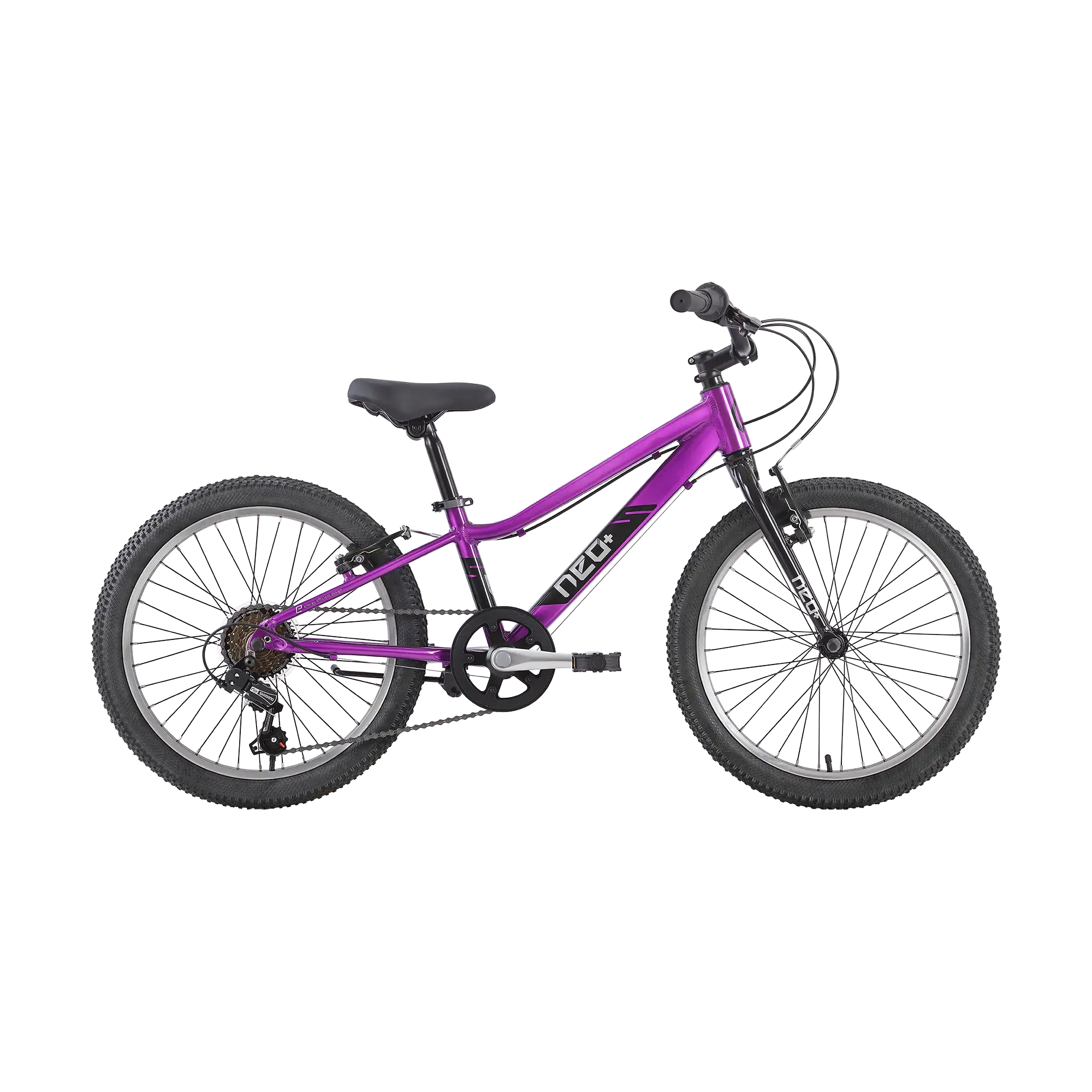 Neo+ 20 Girls 6 Speed 20" Bike - Chrome Purple