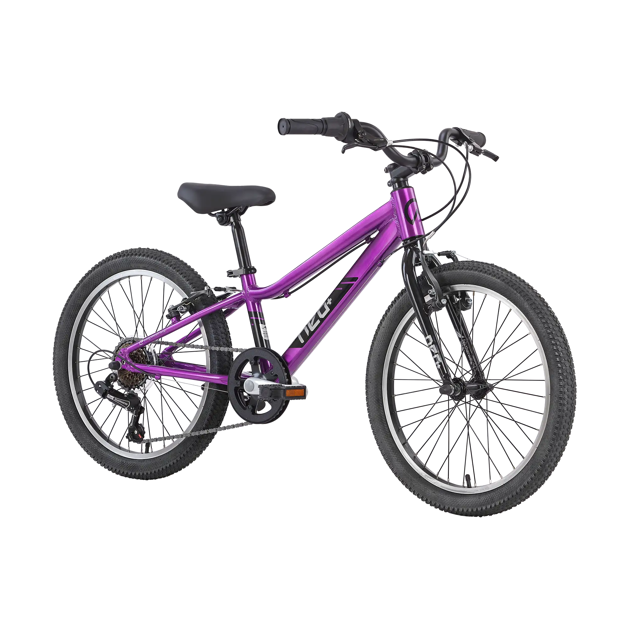 Neo+ 20 Girls 6 Speed 20" Bike - Chrome Purple