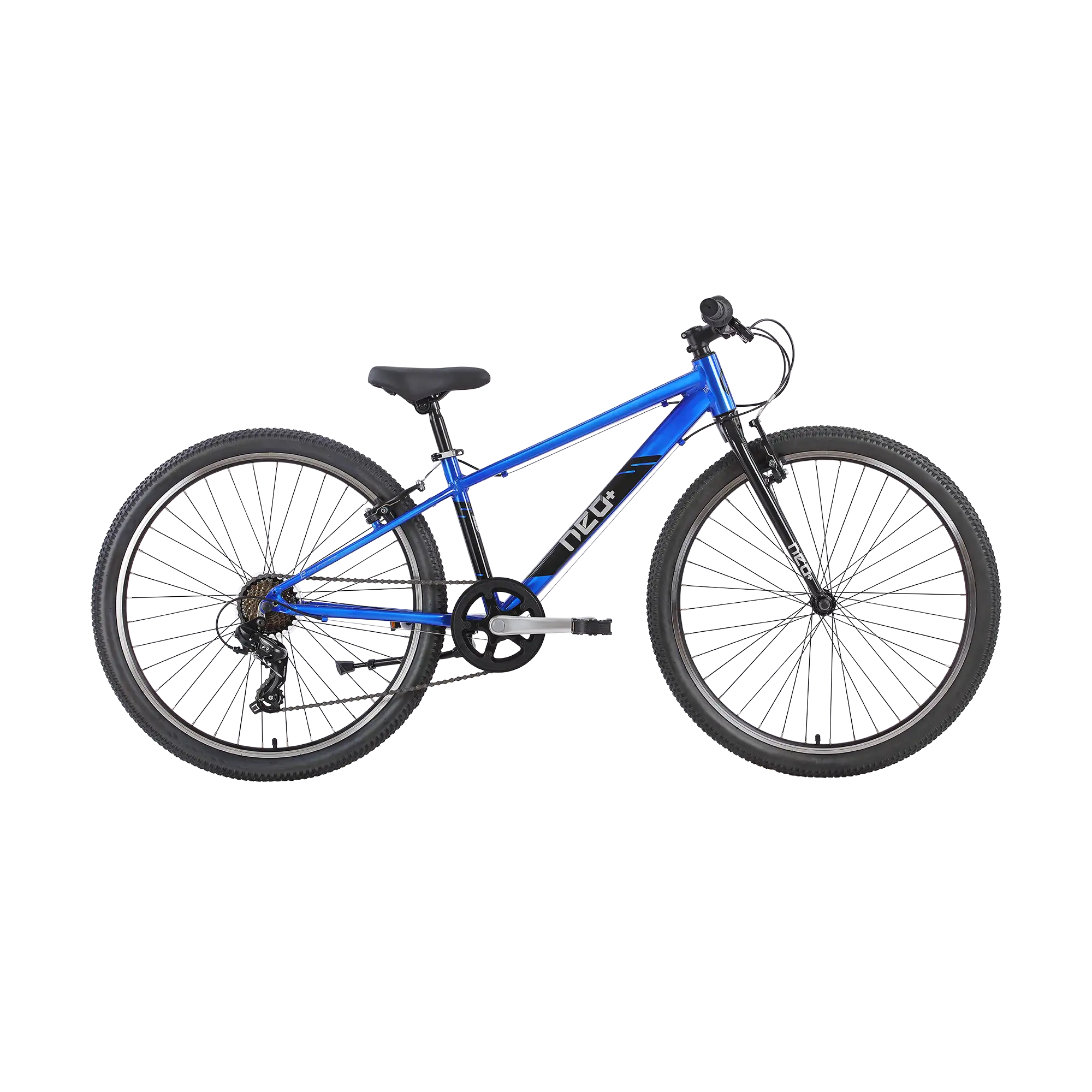 Neo+ 26 7 Speed Boys 26" Bike - Chrome Blue
