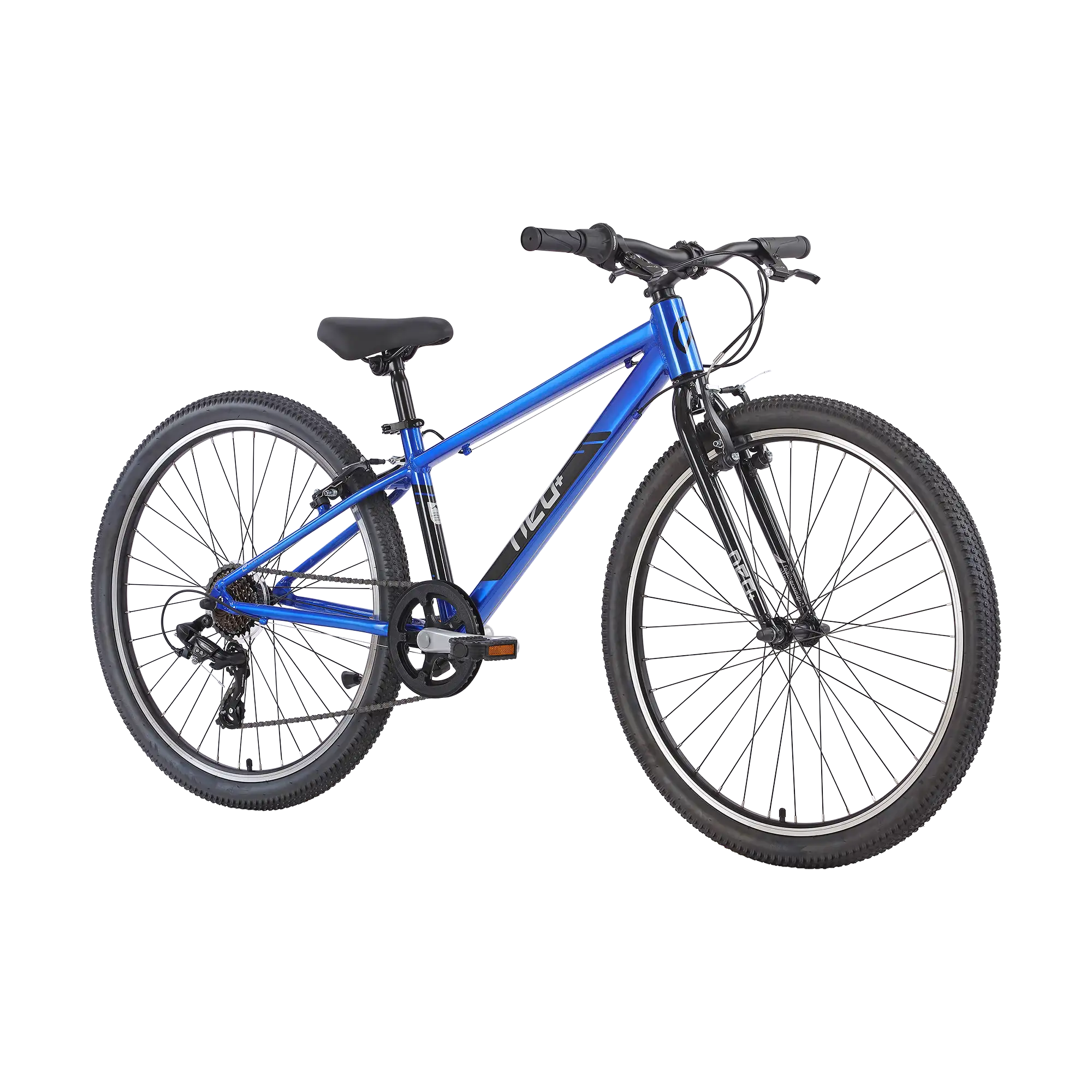 Neo+ 26 7 Speed Boys 26" Bike - Chrome Blue