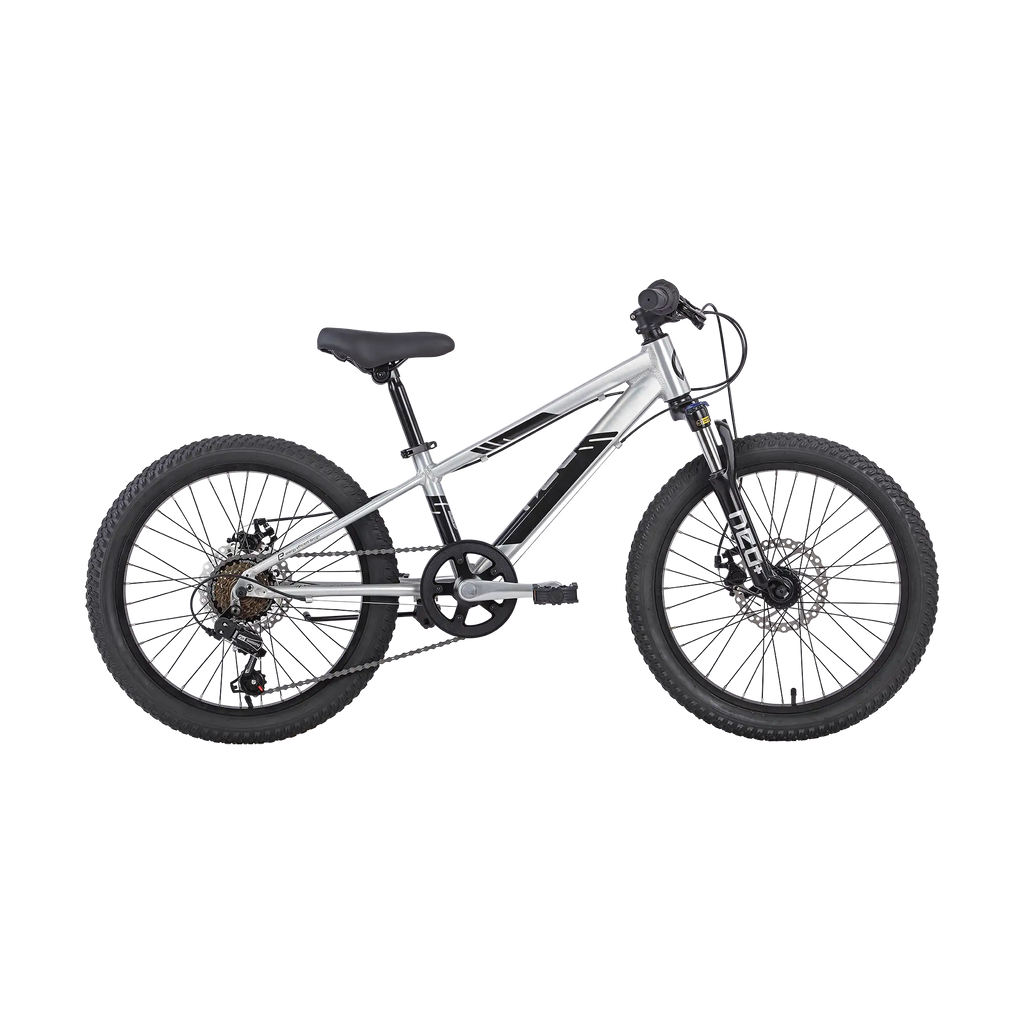 Neo Disc+ Kids 20" Mountain Bike - Brushed Alloy