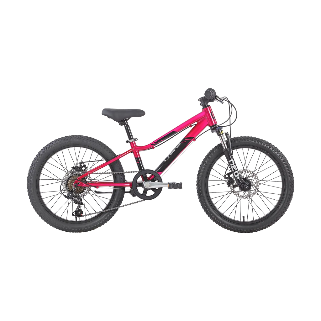 Neo Disc+ Girls 20" Mountain Bike - Chrome Pink