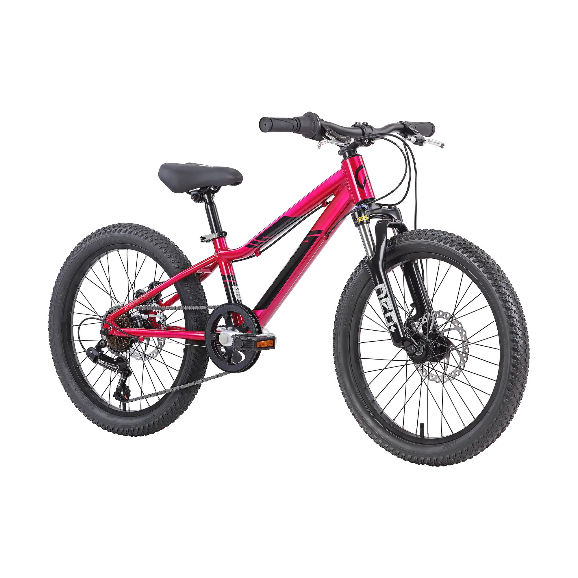 Neo Disc+ Girls 20" Mountain Bike - Chrome Pink