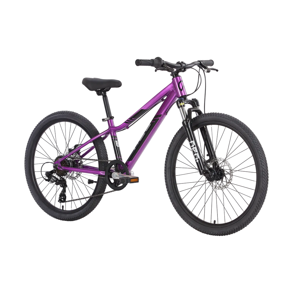 Neo Disc+ Girls 24" Mountain Bike - Chrome Purple