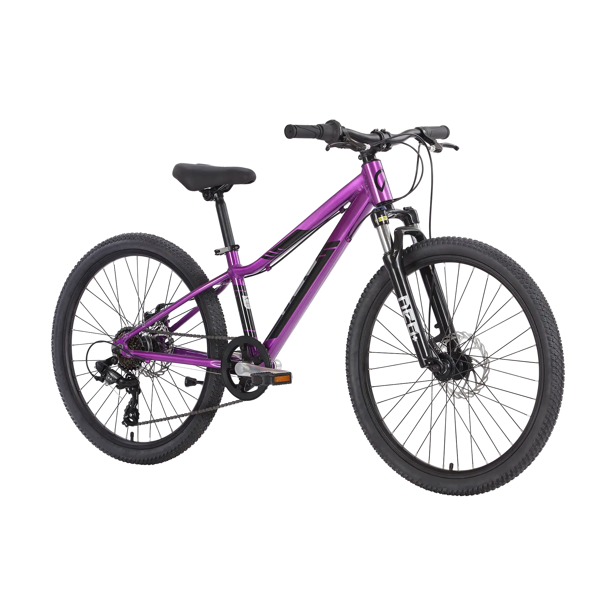 Neo Disc+ Girls 24" Mountain Bike - Chrome Purple