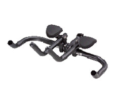 Triathlon Bars 25.4mm Thru To 31.8mm BB - Adjustable - Alloy - Black