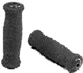 Grips - Foam - Black BMX/Miniscooter W/Plugs 125mm
